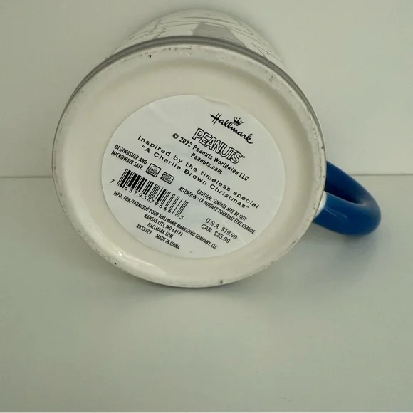 NWT Hallmark Peanuts Christmas Mug A Charlie Brown Christmas - Picture 6 of 6